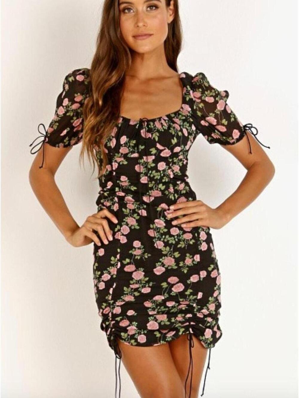 For Love & Lemons Women's Black Dress